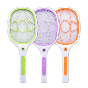 Cable wire recharge mosquito killing  racket fly swatter bat bug zapper killer