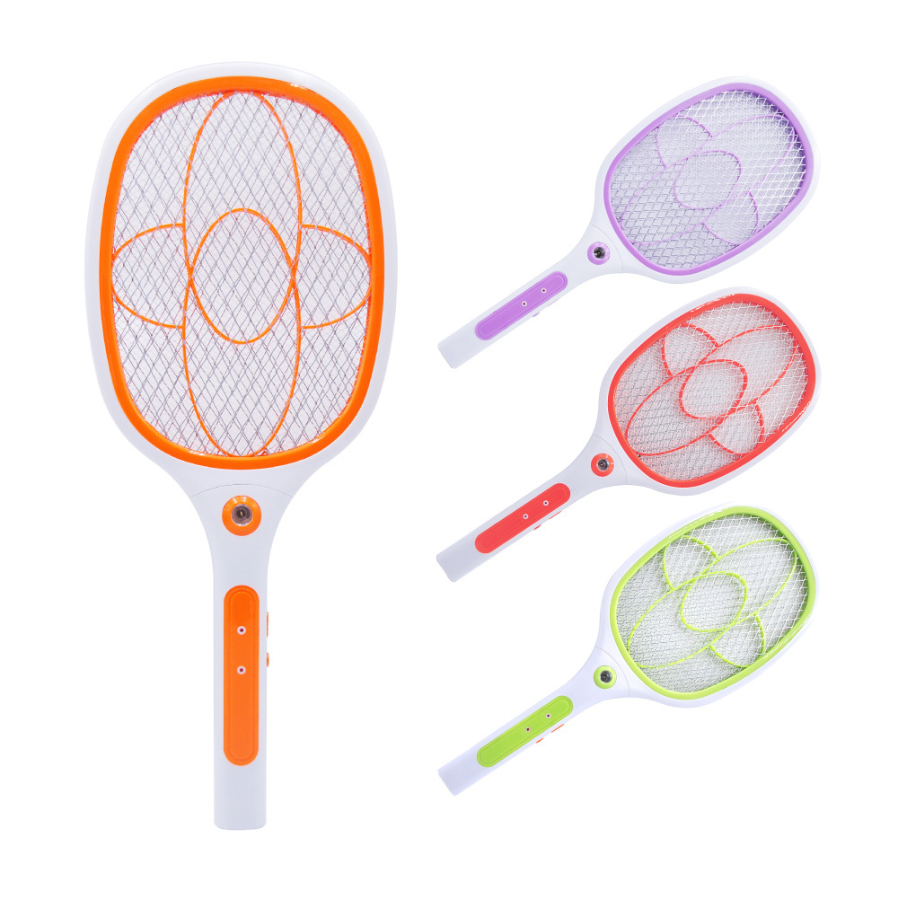 Cable wire recharge mosquito killing  racket fly swatter bat bug zapper killer