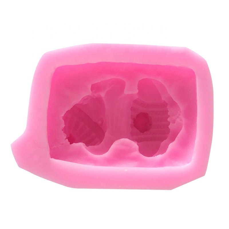 DM693 3D Sleeping Baby Silicon Soap Mold Cute Newborn Baby Candle Cake Chocolate Molds Resin Crafts Decoration Tools