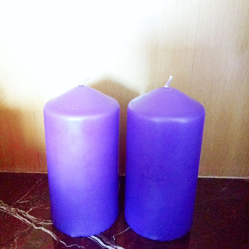 candle manufacturer popular multicolored tall giant scented chakra religious candle love candle