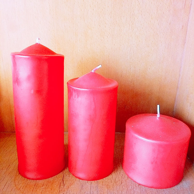 love candle hot sale cheap scented tall pillar church candle paraffin wax candle manufacturer