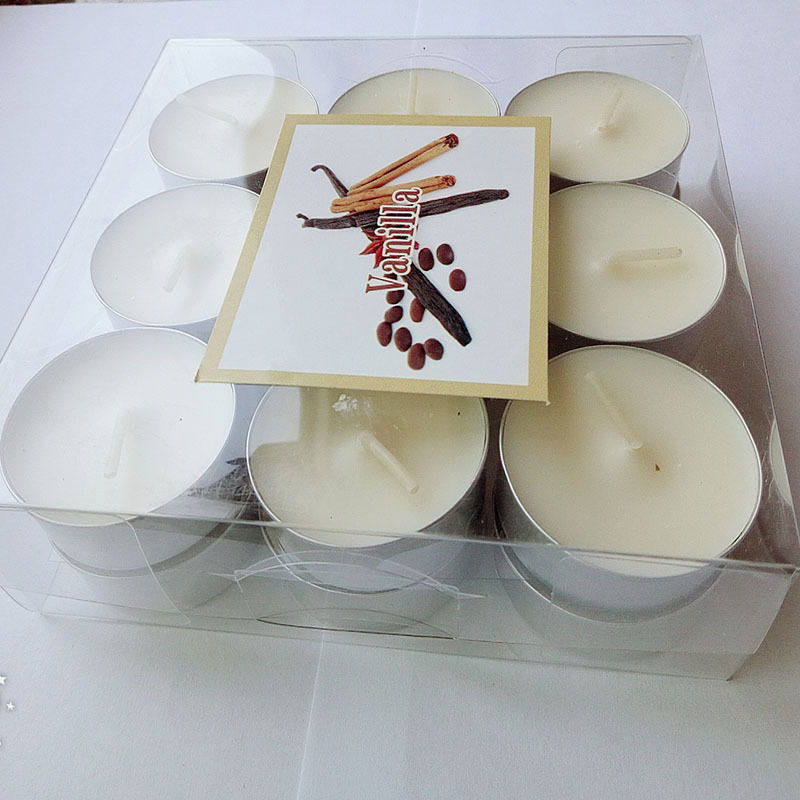 candle manufacturer nice coloured 8 hour vanilla tea light candles bulk love candle