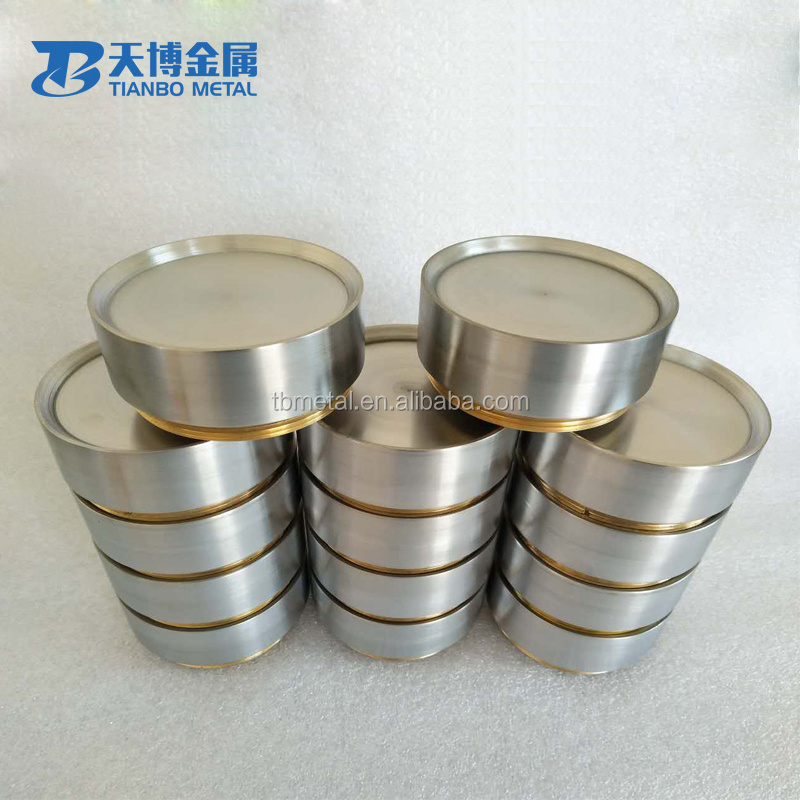 99.95% tantalum sputtering targets for thin film coating hot sale factory supplier manufacturer baoji tianbo metal company