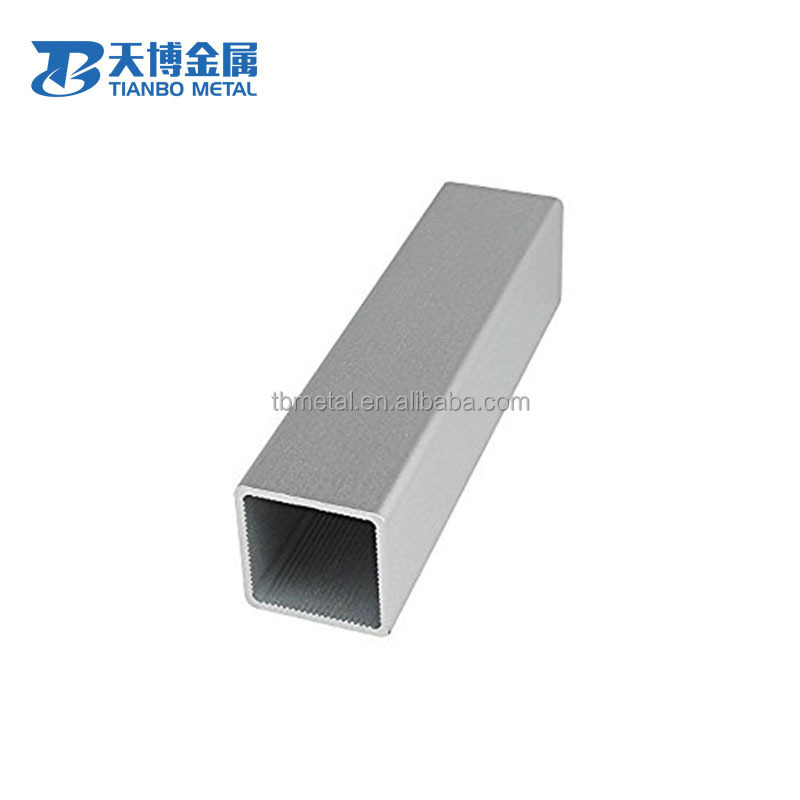 High quality GR1 GR9 titanium rectangular titanium square tube for industry supplier factory supplier baoji tianbo metal company