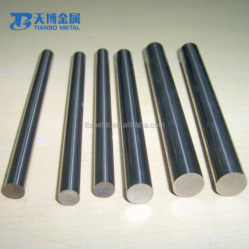 Price Per Pound ASTM B348 TA2 Gr2 titanium round forged bars in Baoji factory hot sale manufacturer from baoji tianbo metal