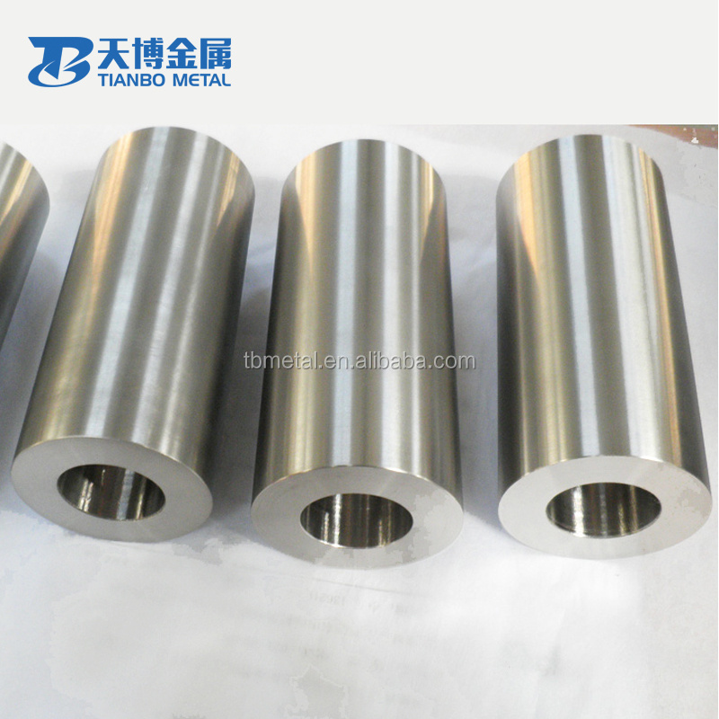 high grade factory pure wolfram tungsten tube pipe price per kg for vacuum manufacturer factory baoji tianbo metal company