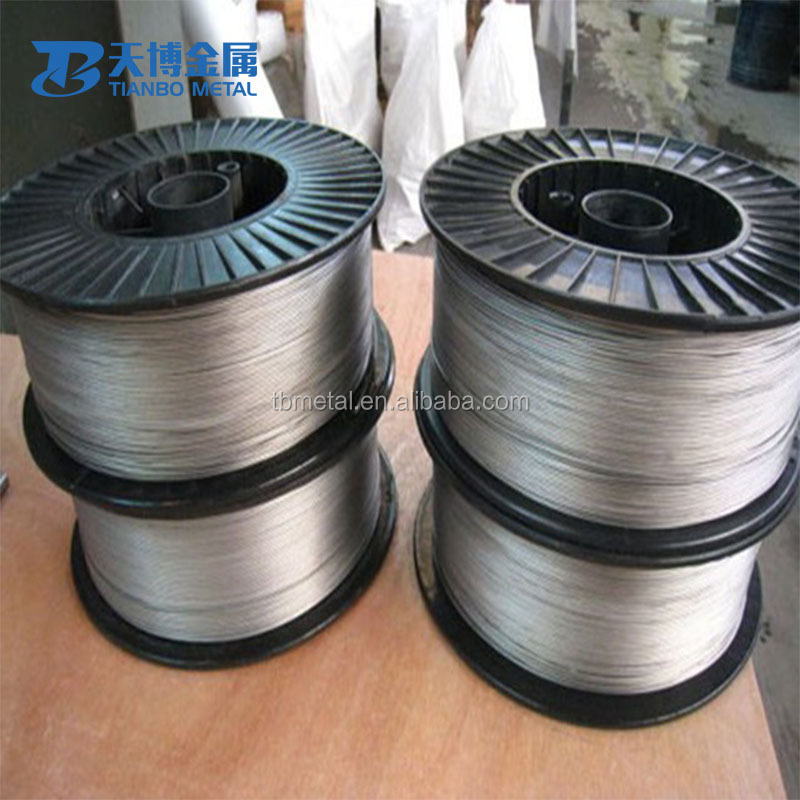 ASTM F2063 0.8mm The Global Niti Super Elastic Wire Nitinol Fishing Titanium Wire 0.014 Round Wire Nitinol 0.36mm tianbo company