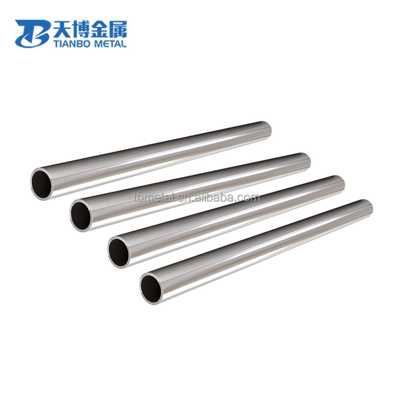 99.95% pure vacuum fumance thin wall tungsten wolfram tube /pipe 0.3mm price per kg manufacturer factory baoji tianbo metal company