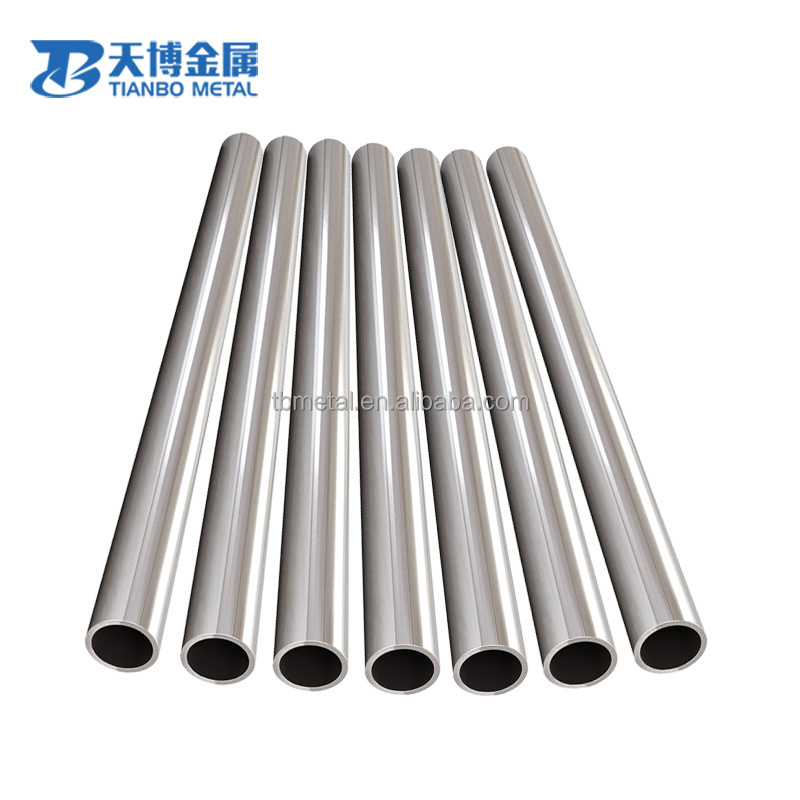 99.95% pure vacuum fumance thin wall tungsten wolfram tube /pipe 0.3mm price per kg manufacturer factory baoji tianbo metal company