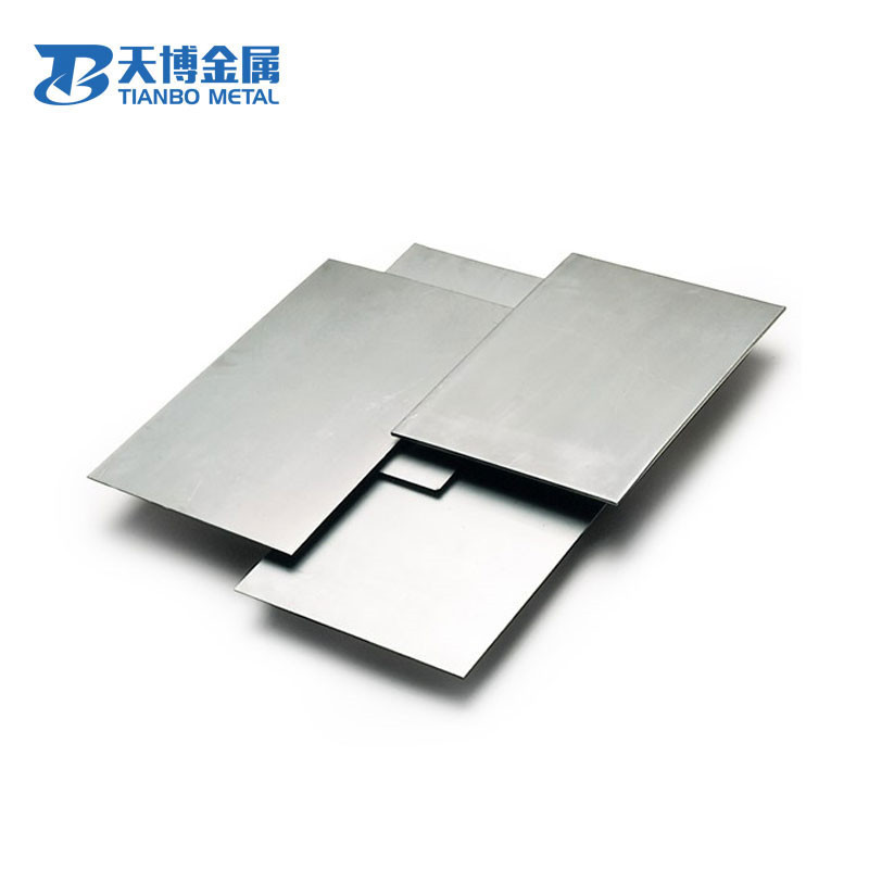 Wholesale ASTM  B265 gr2 gr5 cold rolled 1mm titanium sheet cold rolling Ti plate in stocks manufacturer baoji tianbo metal company