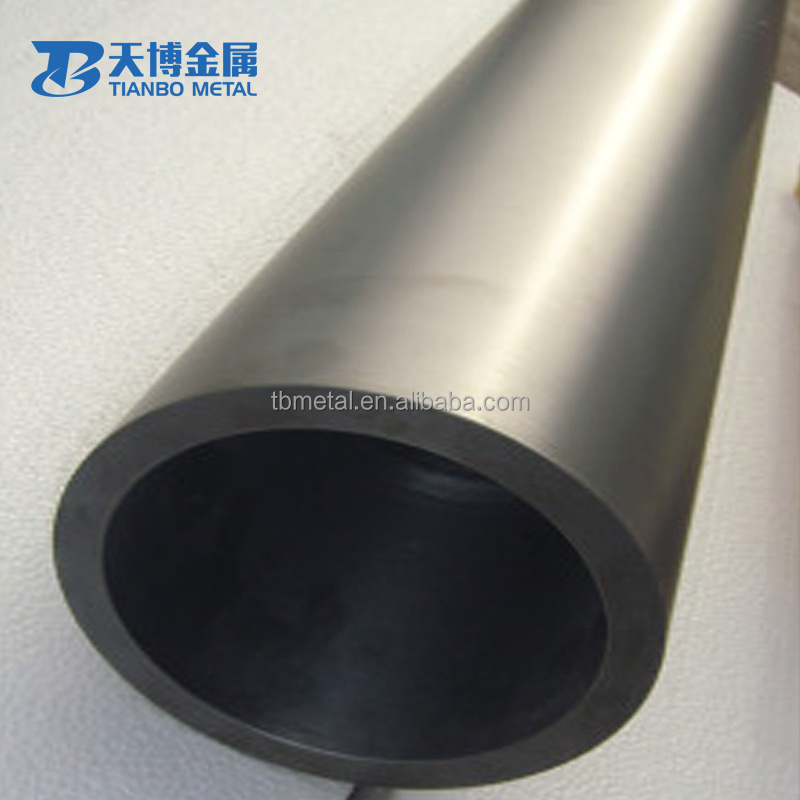 99.95% pure vacuum fumance thin wall tungsten wolfram tube /pipe 0.3mm price per kg manufacturer factory baoji tianbo metal company