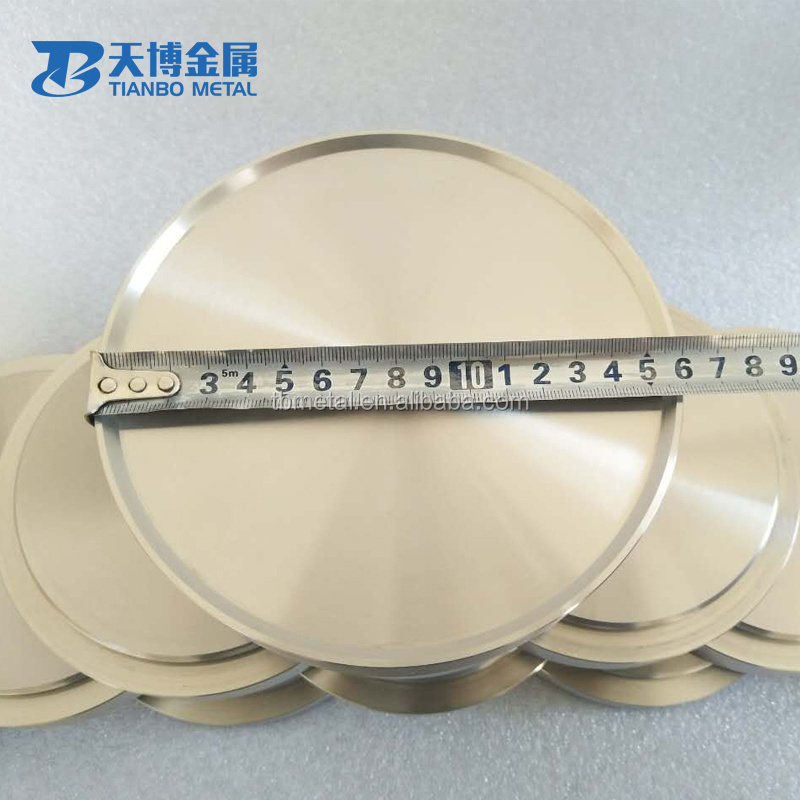 high quality chrome sputtering target Cr target for Coating materials hot sale in stock manufacturer baoji company