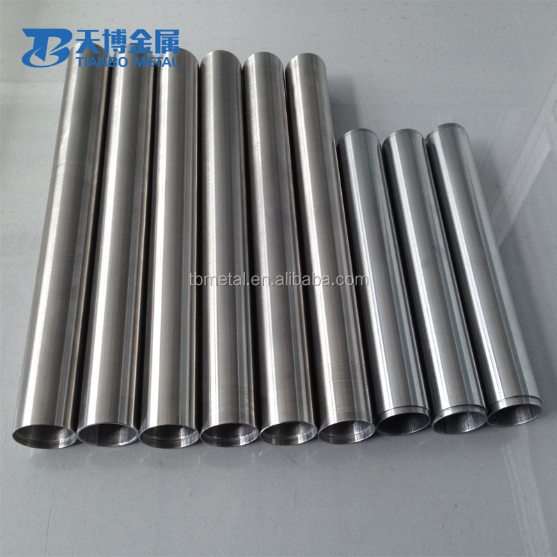 high grade factory pure wolfram tungsten tube pipe price per kg for vacuum manufacturer factory baoji tianbo metal company