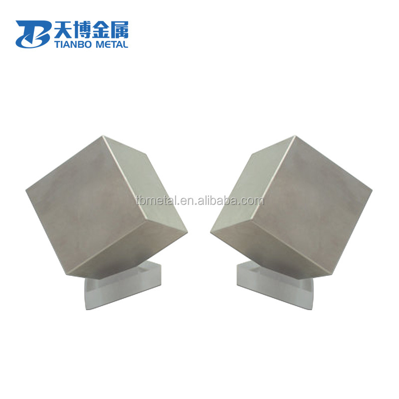 good quality ASTM B348 Gr1 TI-6AL-4V gr5 Titanium blocks price per kg hot sale supplier manufacturer baoji tianbo metal