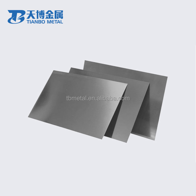 Wholesale ASTM  B265 gr2 gr5 cold rolled 1mm titanium sheet cold rolling Ti plate in stocks manufacturer baoji tianbo metal company