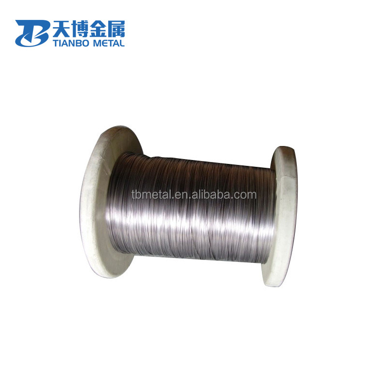 ASTM F2063 0.8mm The Global Niti Super Elastic Wire Nitinol Fishing Titanium Wire 0.014 Round Wire Nitinol 0.36mm tianbo company