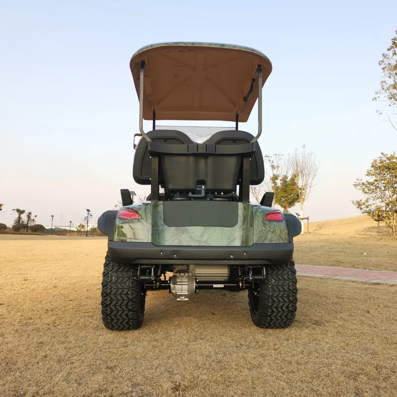 6 seat  Gasoline Scooter  golf cart golf buggy for sightseeing , shuttle cart with CE certificate