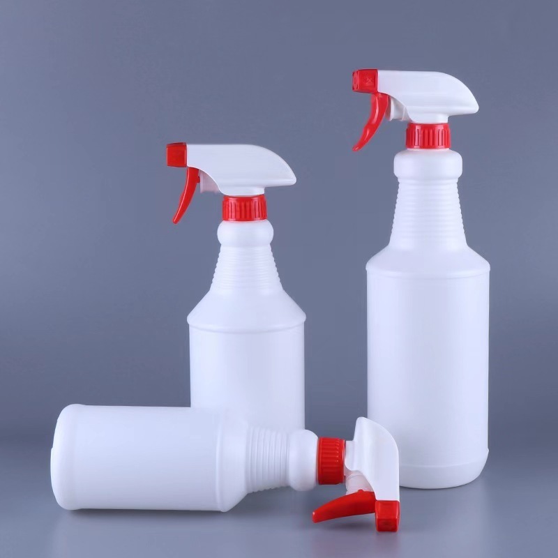 Adjustable Head Sprayer Fine to Stream Plastic Spray Leak Proof Empty 16 oz Bottles for Chemical and Cleaning Solutions