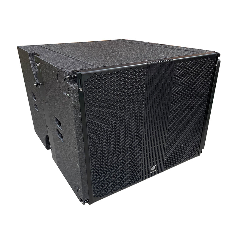 High quality line array speakers, dual 12-inch high quality line array speakers, 1200W subwoofer