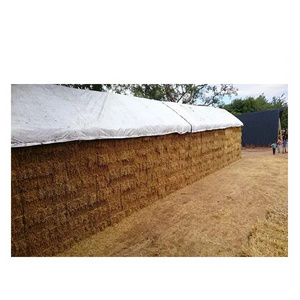 White PVC Tarpaulin Hay Cover Tarp