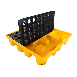 stacking Leakage- Proof Pallet Single faced Spill Pallet Pallet for Clothing Factory Spill Pllet