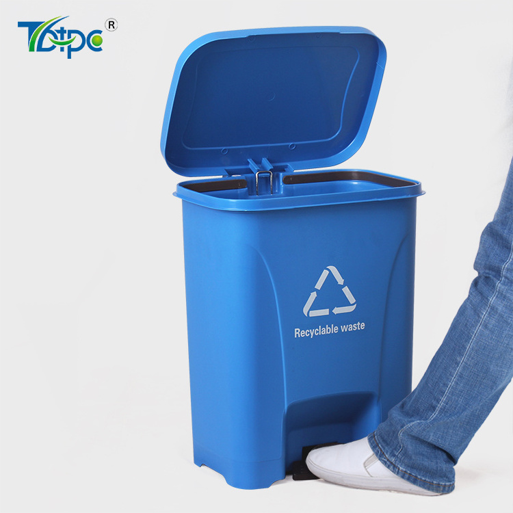 hospital grade step on trash cans and 30 l yellow bin and effective waste container