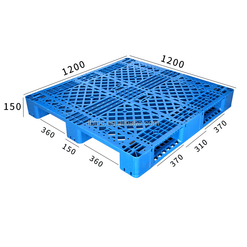 anti-slip low price HDPE light weight 9 feets plastic pallet supplier for one time export