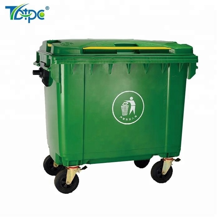 bulk heavy duty garbage bins trash can industrial garden waste bin container garbage trolley for workshop