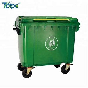 bulk heavy duty garbage bins trash can industrial garden waste bin container garbage trolley for workshop