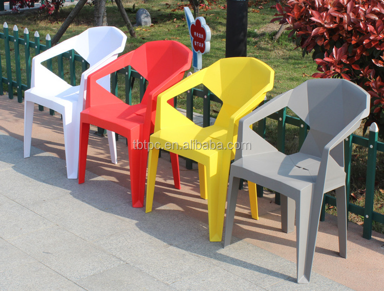 TB-301 Leisure Design Outdoor Patio Furniture Garden PP Plastic Chairs