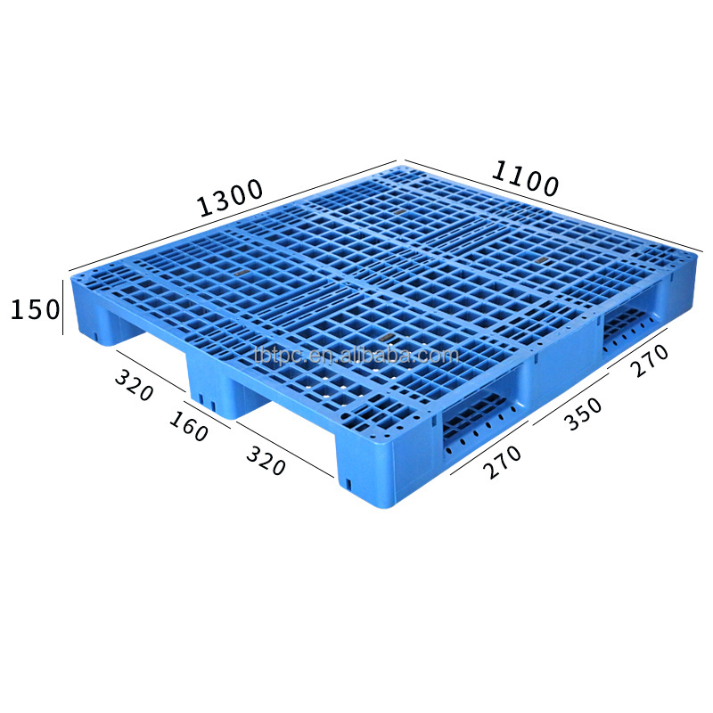 anti-slip low price HDPE light weight 9 feets plastic pallet supplier for one time export