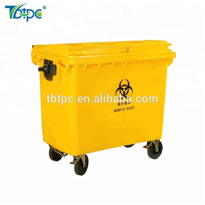 bulk heavy duty garbage bins trash can industrial garden waste bin container garbage trolley for workshop