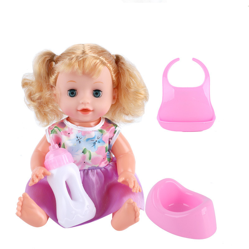 boy baby doll simulation play house talking girl toy Princess changing clothes doll set