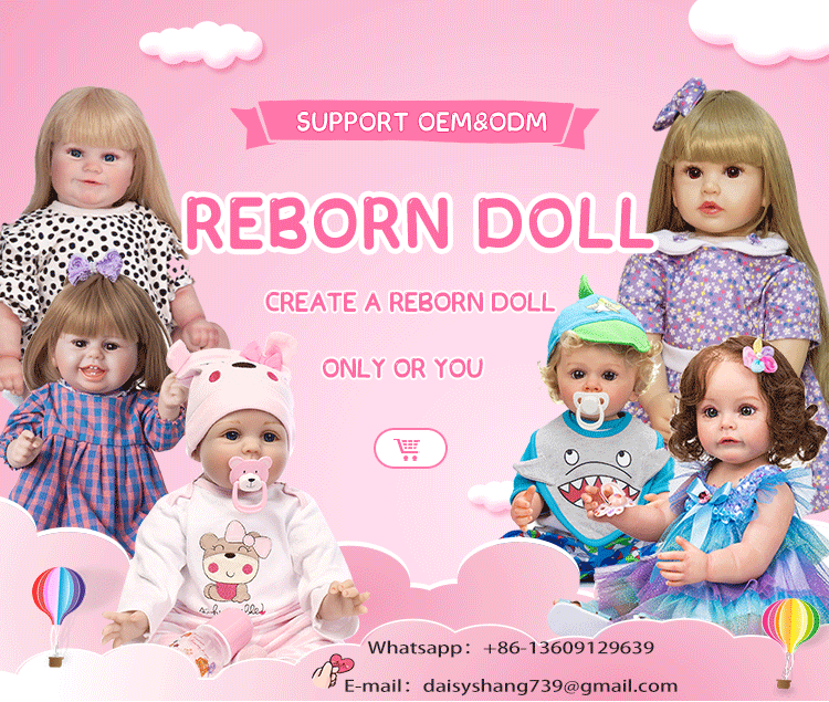 silicone reborn doll Baby Doll Realistic 24inch 60cm  reborn doll