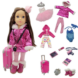 Amazon hot selling doll accessories doll 18 inch doll set