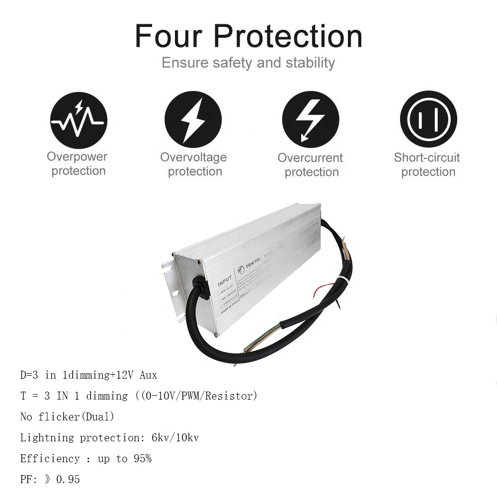 30w 50w 60w 100w150W 200W 30-80v led driver led bulb driver down light constant current non-isolated led driver led power s