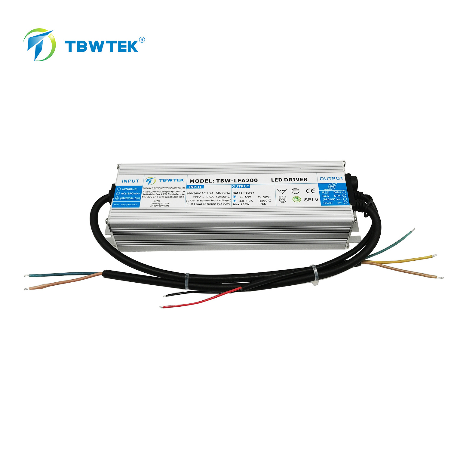 TBWTEK Waterproof IP67 LED Power Supply Ultra-thin 12V/24V 5A 10a 20a 30a 100w 120W 150w 200w 300w 400w ip67 led switching