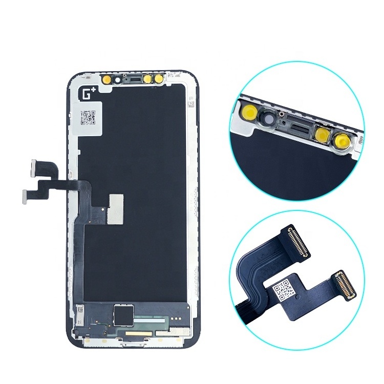 Cell Phone Replacement Spare Parts LCD Screen Display With Digitizer Assembly For iPhone X