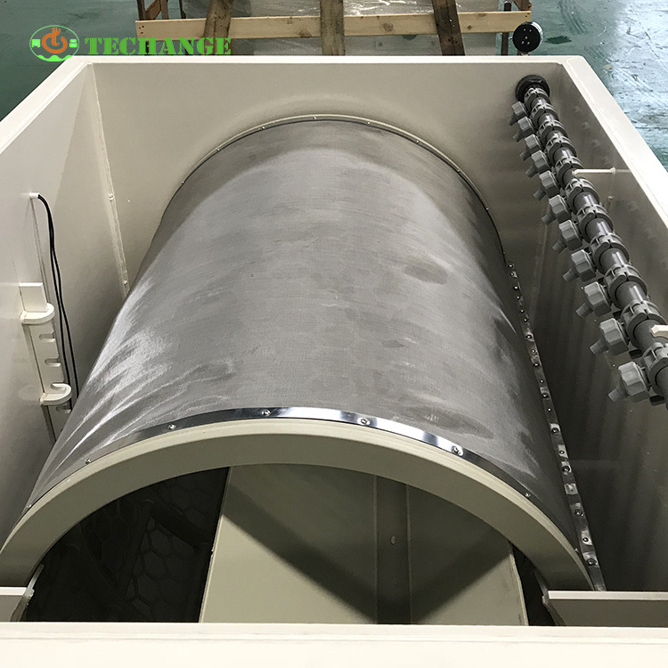 High cost performance Fish farming equipment Automatic rotary drum filter