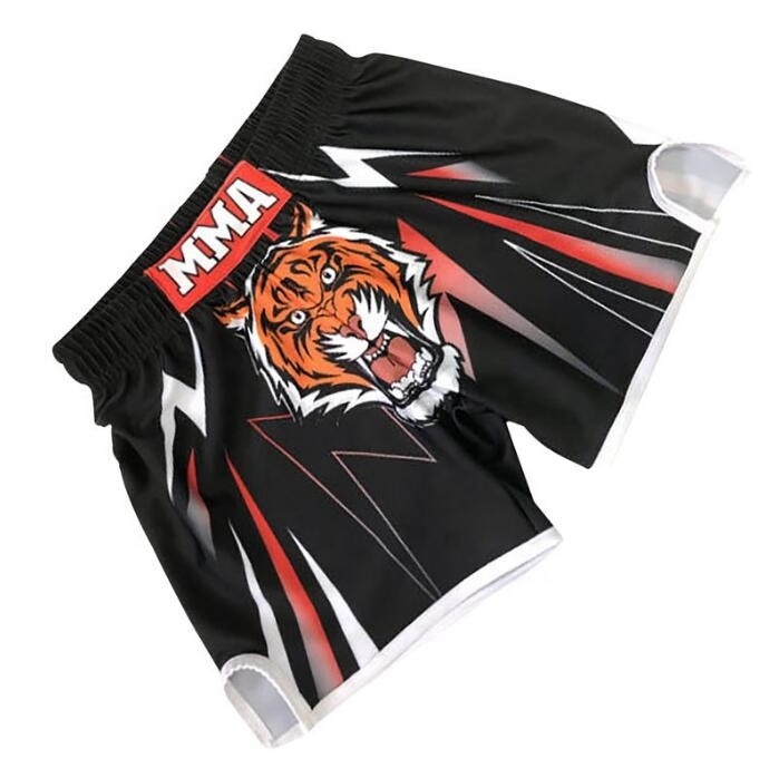 Custom Print MMA Stretch Men Shorts Custom Made Recycled MMA Shorts UFC