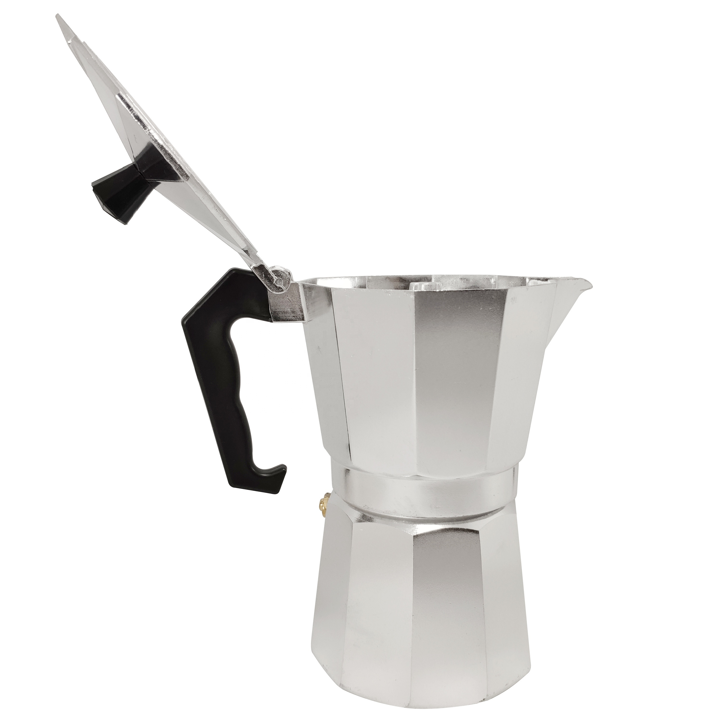 Stovetop Espresso Maker Italian Moka Coffee Pots Expresso Stove Top Aluminium Moka Pot Coffee Maker