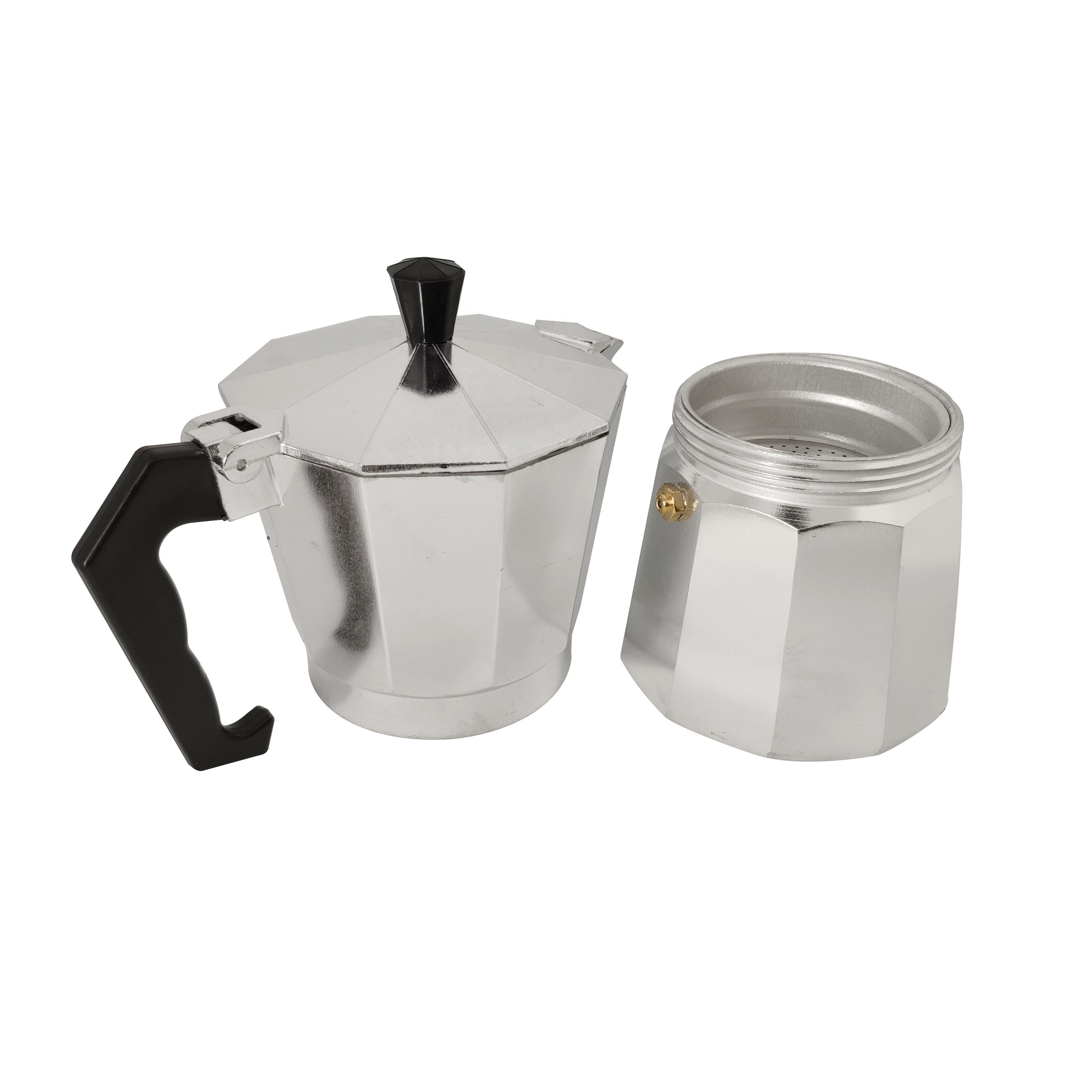 Stovetop Espresso Maker Italian Moka Coffee Pots Expresso Stove Top Aluminium Moka Pot Coffee Maker