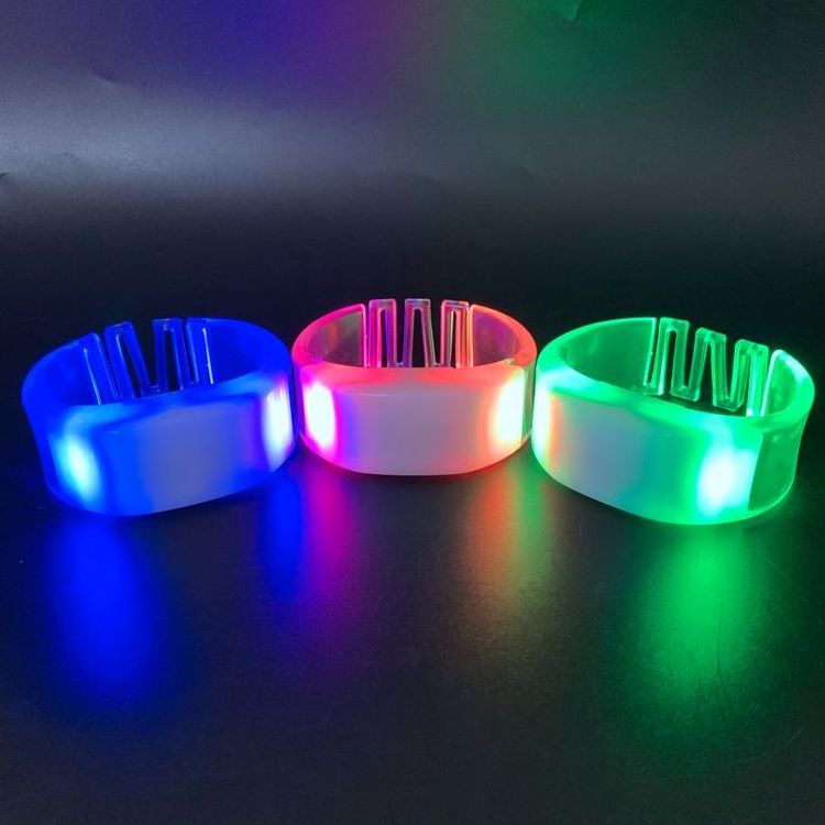 Party Event Wedding Supplies Novelties LED Flashlight Adjustable led bracelet with remote