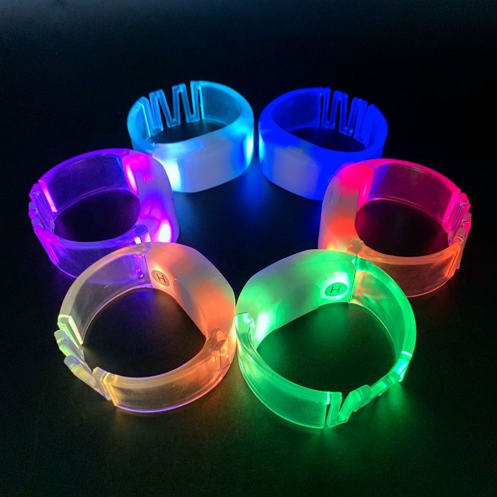 Party Event Wedding Supplies Novelties LED Flashlight Adjustable led bracelet with remote