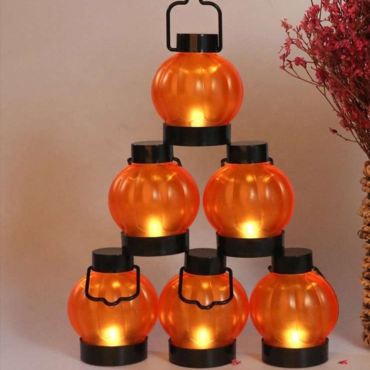 Festival Halloween Christmas gift decoration supplies pumpkin light custom logo OEM price led pumpkin light