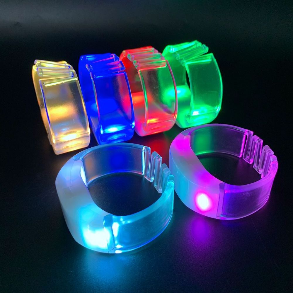 Party Event Wedding Supplies Novelties LED Flashlight Adjustable led bracelet with remote