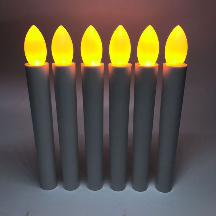 Factory new style battery operate OEM price warm tealight church flameless LED candle