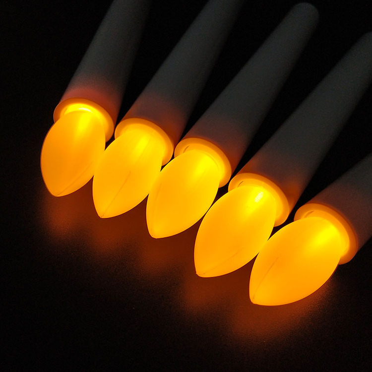 Factory new style battery operate OEM price warm tealight church flameless LED candle