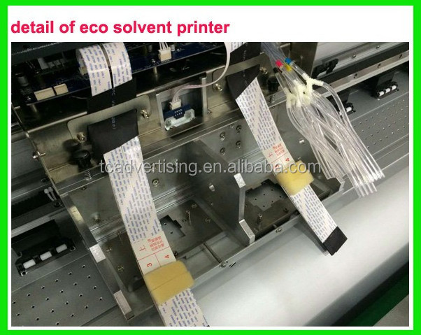 bossron wt-1700g dx5/dx7 head eco solvent inkjet printer plotter in guangzhou