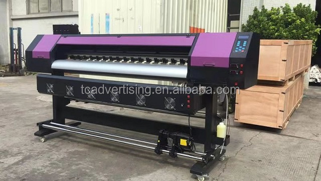 70sqm/h DX5 XP600 Digital Printer 1.6m 1.8m 3.2m vinyl wrap eco solvent printer